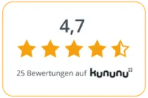 Kununu Bewertung 4,7 für Wilde-IT